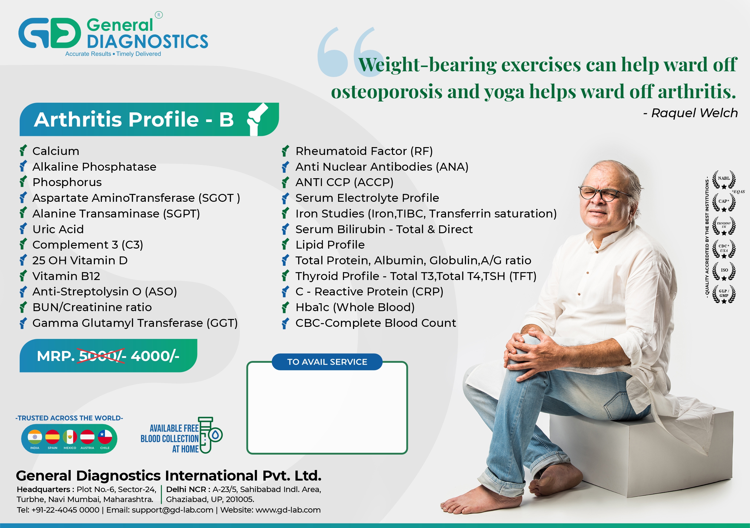 Arthritis Profile - B slide